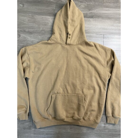 Fear Of God FG7C Hoodie Men Large Beige Sweatshirt Seventh Collection - Picture 1 of 16